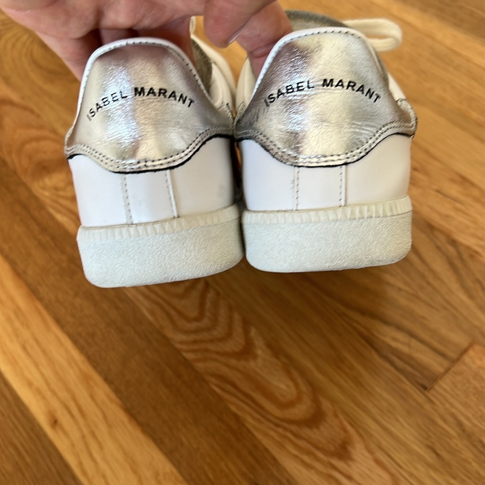 Isabel Marant White Sneakers - Picture 4 of 5